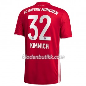 FC Bayern München Joshua Kimmich 32 Hjemme Fotballdrakt 2020-2021 Kortermet